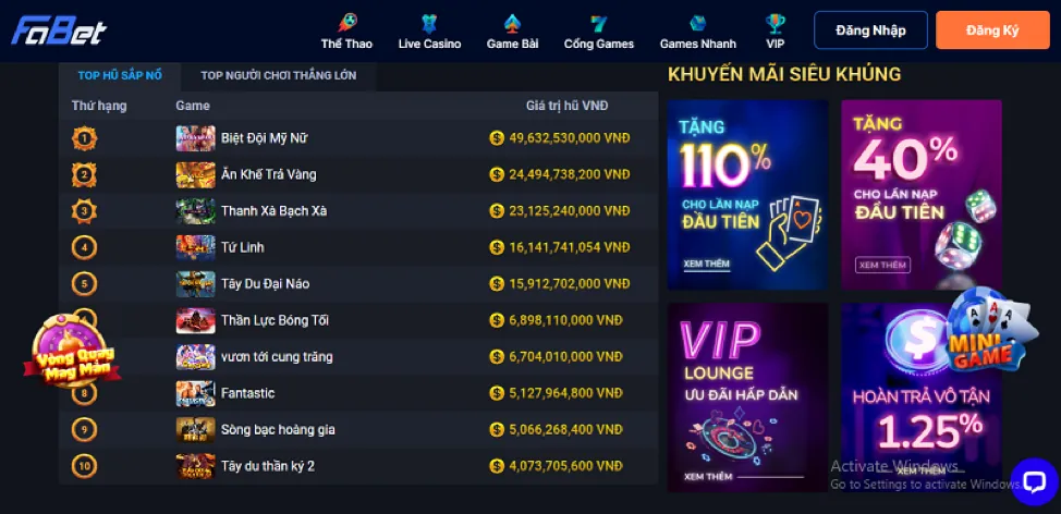 Đăng nhập cfun68 iOS và bắt đầu