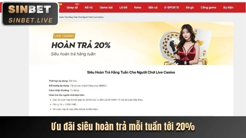 Giao diện cfun68 iOS hiển thị các chương trình khuyến mãi